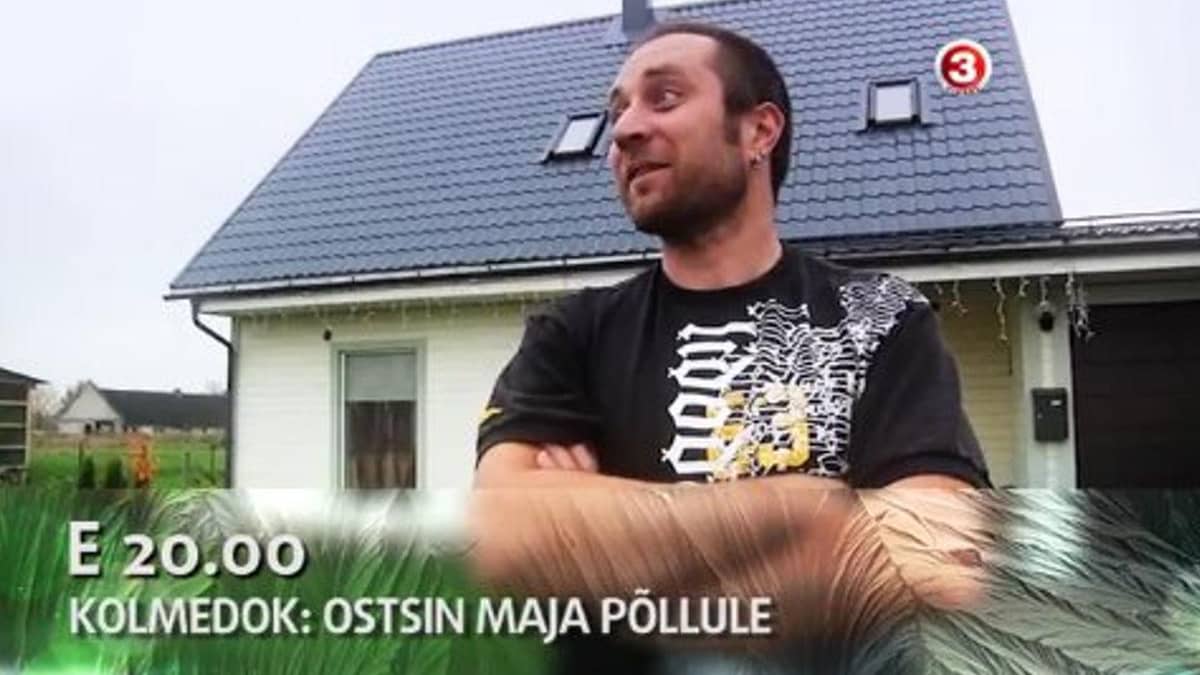 Kolmedok. Ma ostsin maja põllule